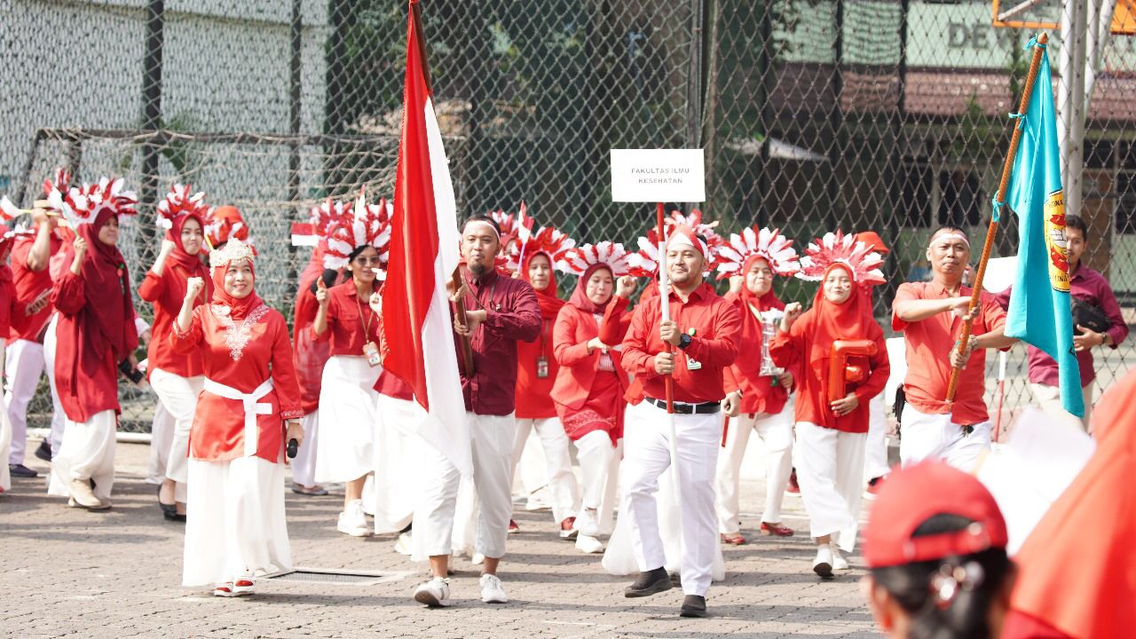 Ocean of Red and White, 1,600 UPNVJ Academics Celebrate RI's 78th ...