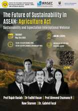 UPNVJ Hosts International Webinar on the Future of Sustainable Agriculture in ASEAN