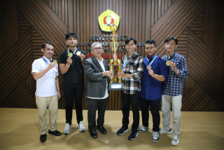 Winning 11 Cups, the Chancellor Congratulates the PSVJ Team Directly