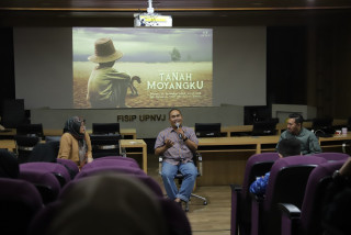 Discussing Agrarian Conflict, FISIP UPNVJ Holds Screening of Film "Tanah Moyangku"
