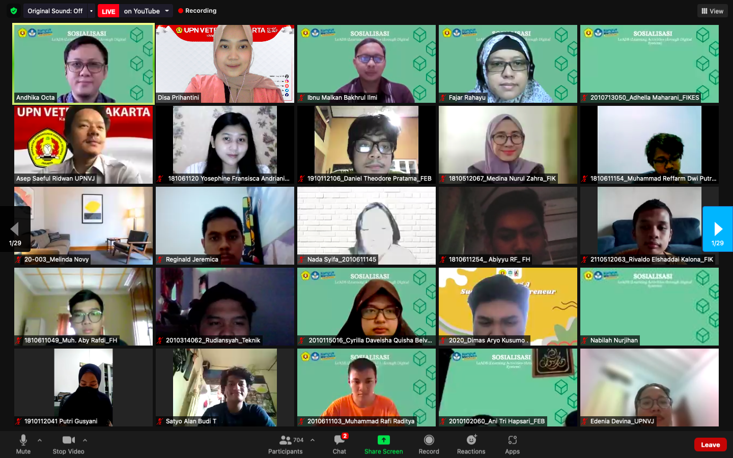 Tidak Lagi Menggunakan ELearning, UPNVJ Beralih ke LeADS