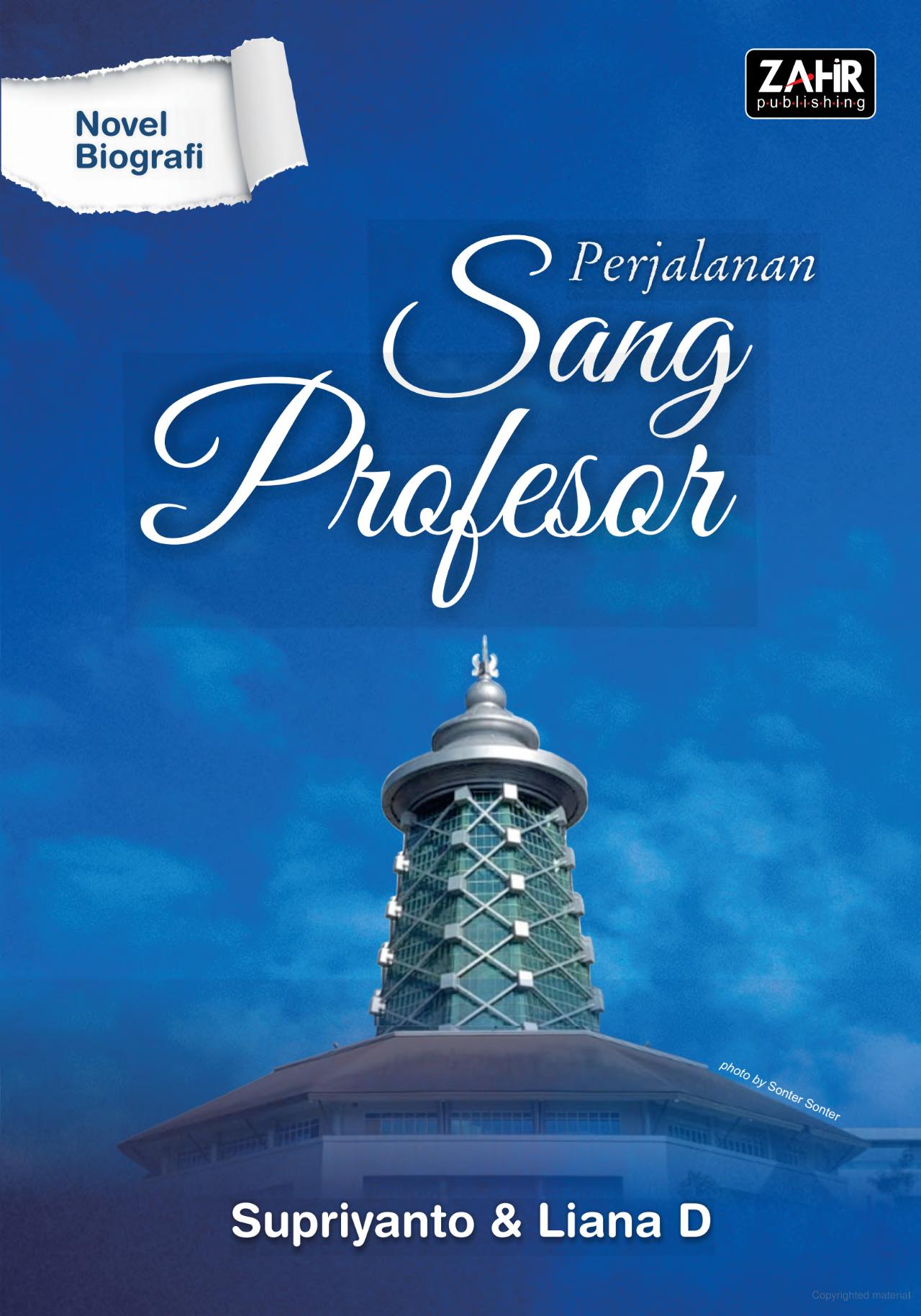 Cover Buku Perjalanan Sang Profesor