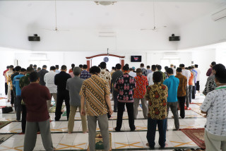 UTBK 2020, Masjid Manbaul Ulum UPNVJ Siap Gelar Salat Jumat