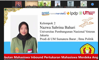 Ingin Lebih Kenal Budaya Sumatera Barat, Jadi Alasan Utama Nazwa Ikuti PMM 4