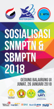 Pengumuman Sosialisasi SNMPTN dan SBMPTN 2018