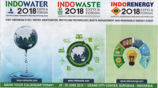 Yuk Hadiri! Pameran Indo Water, Indo Waste  dan Indo Renergy Expo & Forum 2018
